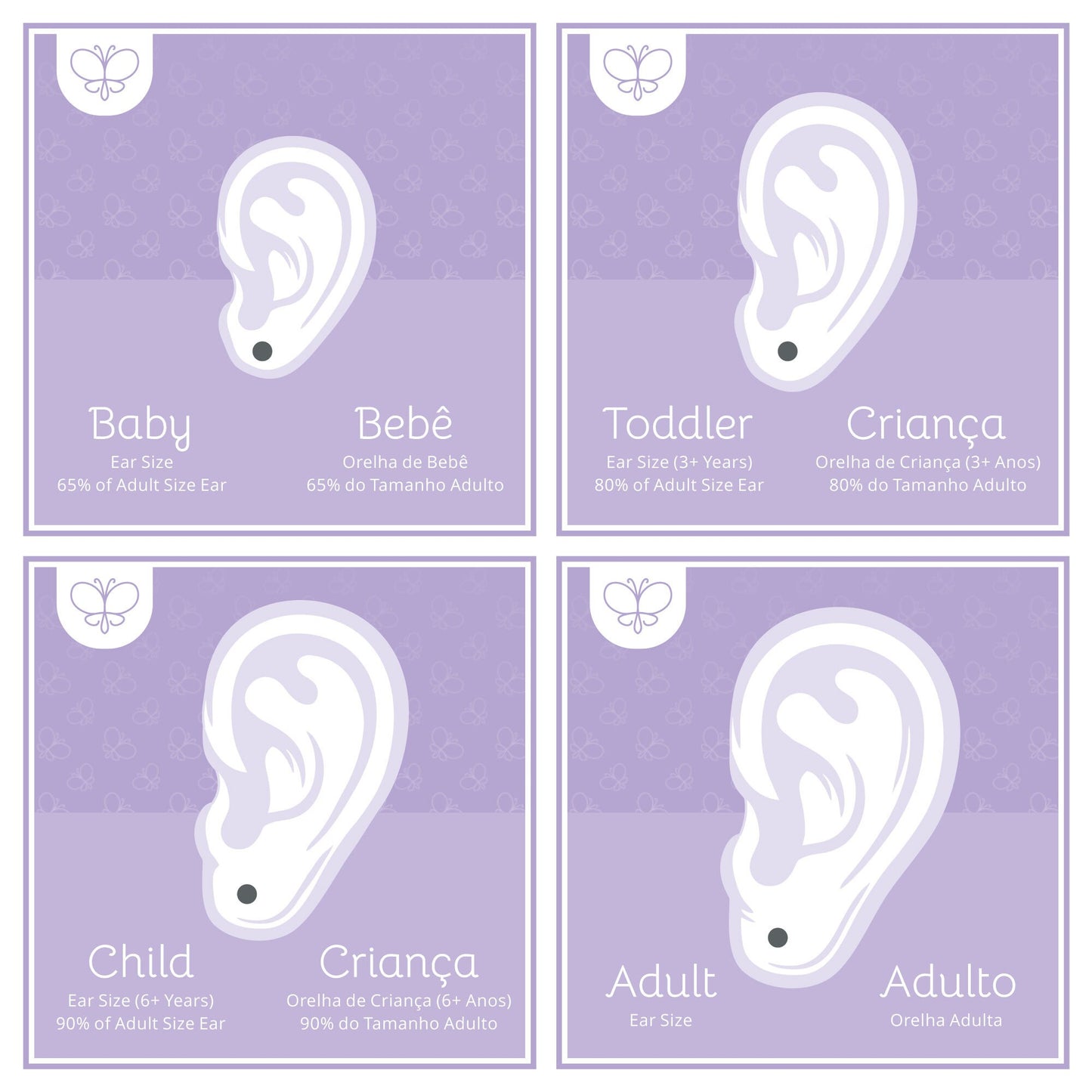 18k Solid Yellow Gold Freshwater Pearl 3 mm Push Backs Stud Earrings for Babies, Infants and Toddlers