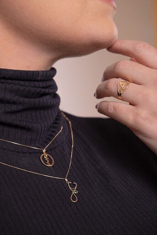 Stethoscope Doctor 18 k Solid Gold charm for Chain Unissex