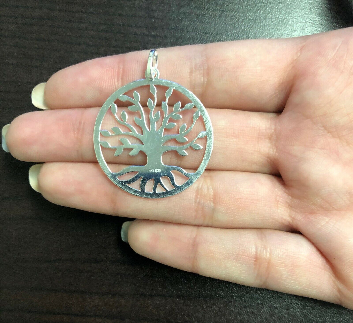 Tree of Life 925 Sterling Silver Hypoallergenic charm for Chain for Women