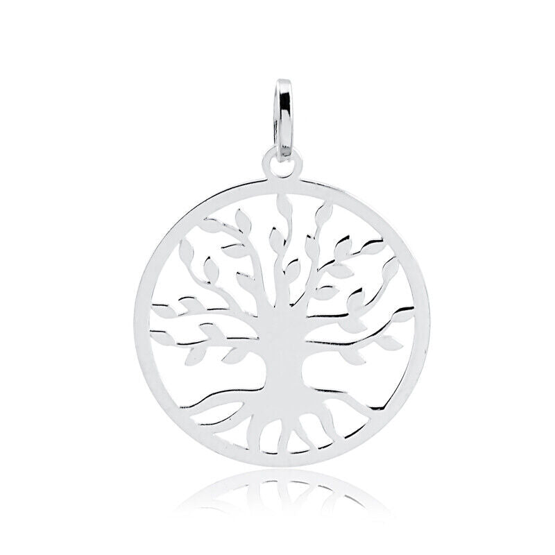 Tree of Life 925 Sterling Silver Hypoallergenic charm for Chain for Women