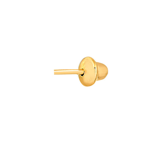 18k Solid Gold Replacement Butterfly Earring Backs (1 Pair)