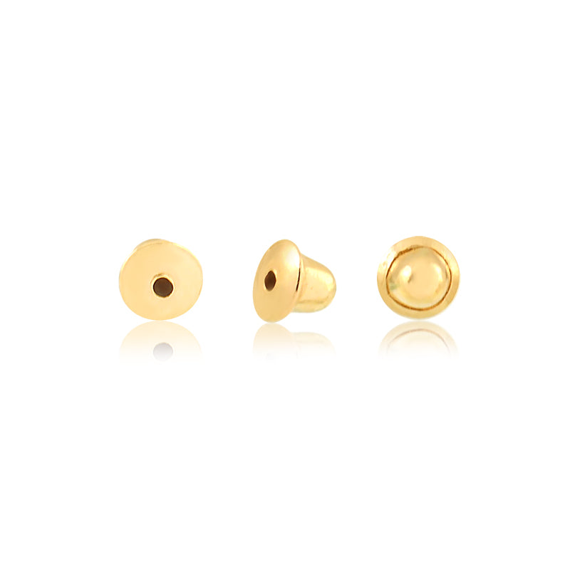 10k Solid Gold Replacement Butterfly Earring Backs (1 Pair)
